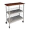 Omnimed Chart Racks Open Style Holds 20 Binders up to 2.75"W (42"HX40"LX18"D) 265002 - alternate 1